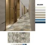 سجاد قولدن نايلون مقاوم للحريق