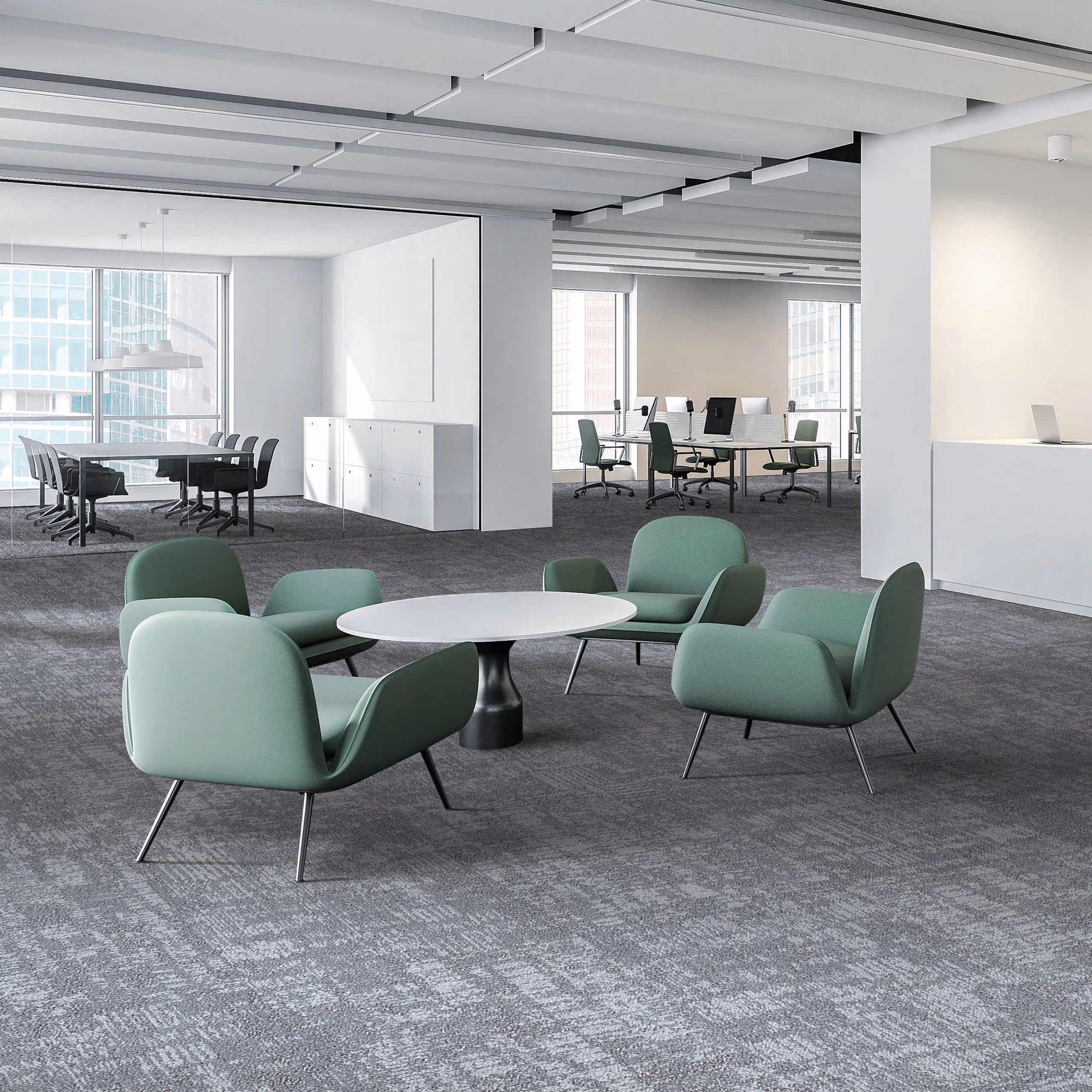 سجاد قطع مربعات Euro Carpet Tiles (4)