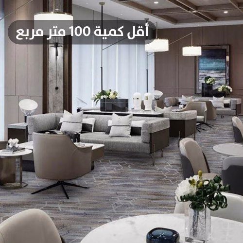 Copy of أقل كمية 100 متر مربع (2) سجاد سيليا نايلون مطبوع مقاوم للاشتعال - الصورة 1