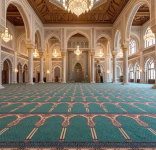 سجاد أكسمنستر صوف للمساجد مقاوم للإشتعال