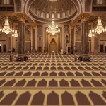 سجاد صوف اكسمسنتر للمساجد مقاوم للإشتعال