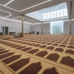 سجاد صوف اكسمسنتر للمساجد مقاوم للإشتعال