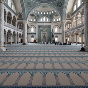 سجاد صوف للمساجد مقاوم للاشتعال  6-ATEF-MOSQUE-7x10